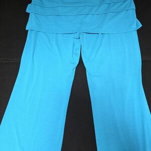 Serena Williams Sz XL Wide Leg Pants With Attched Skirt